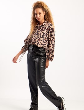 Cepli Deri Pantalon
